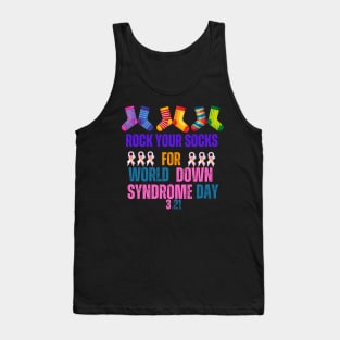 Rock Your Socks for World Down Syndrome Day Tank Top